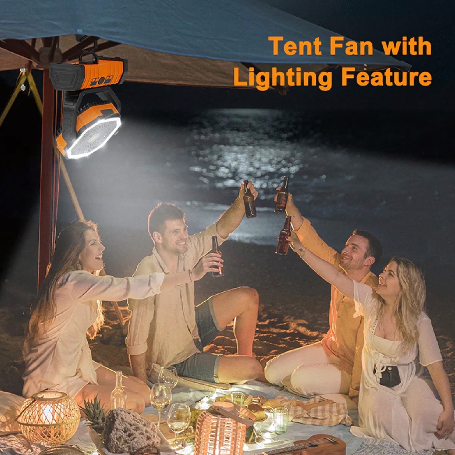 Heavy Duty Portable Camping Fan